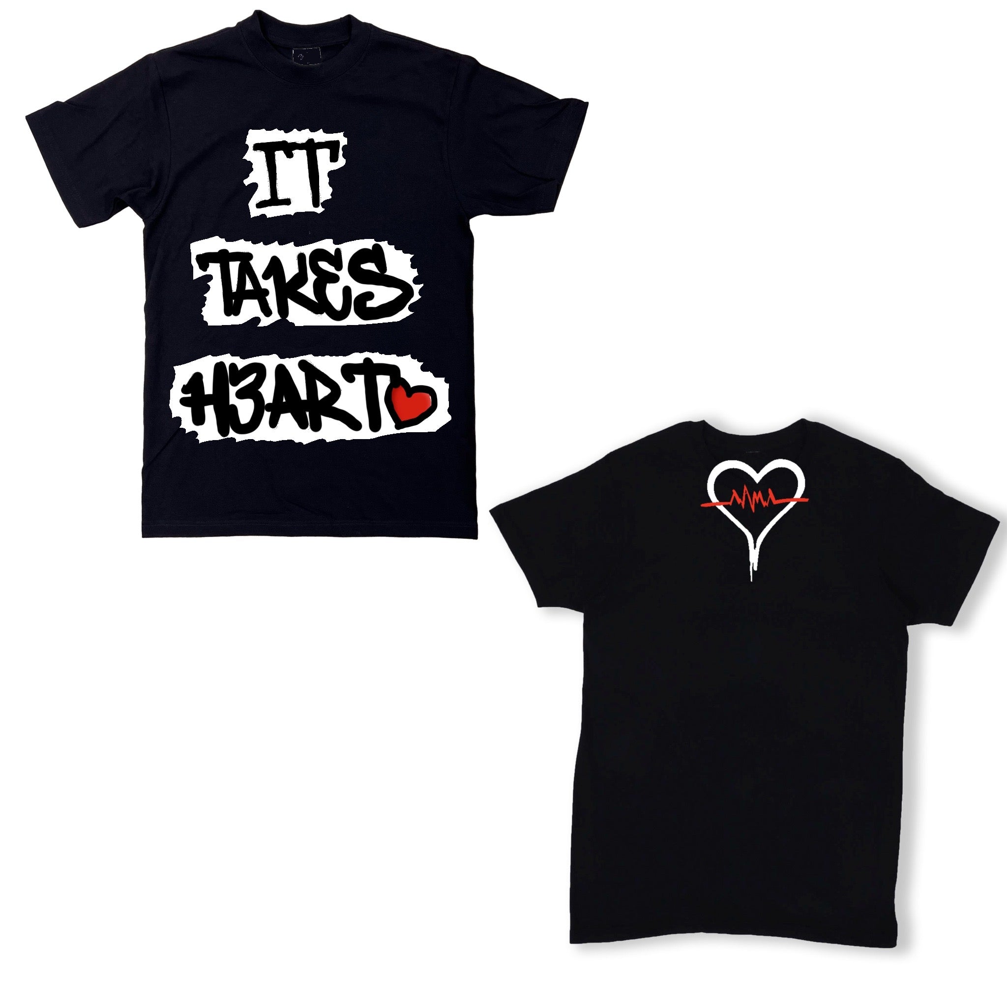 IT TAKES H3ART tear print- original