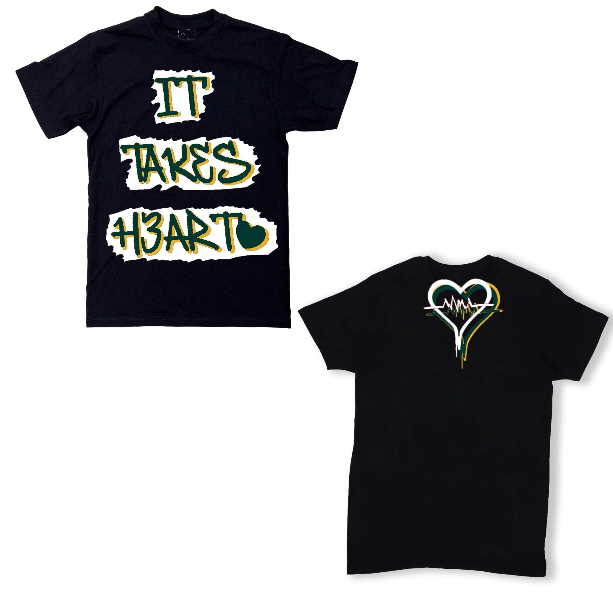 IT TAKES H3ART tear print- Oakland As