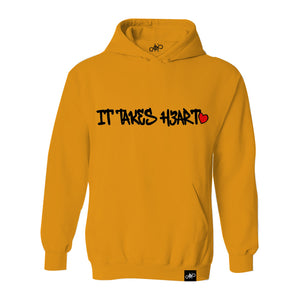 I AM I "ITH-Butterfly" Gold Hoodie